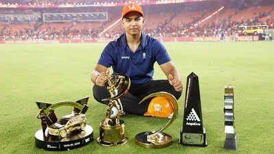 Vaibhav Sooryavanshi (Image credit: BCCI/IPL) IPL 2026 awards full list: Who won Orange Cap, Purple Cap, MVP and Best Catch?