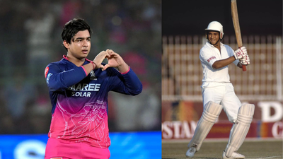 Vaibhav Sooryavanshi and Young Sachin Tendulkar (Agency Image) 'He is so famous': Jos Buttler explains why Vaibhav Sooryavanshi's hype is bigger than Sachin Tendulkar's
