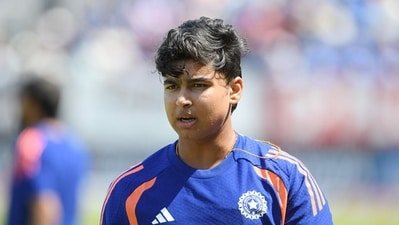 It could be a while before Vaibhav Sooryavanshi features in India's Playing XI (AFP)