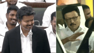 Massive showdown in Tamil Nadu assembly: CM Vijay targets DMK, mimics Stalin; opposition walks out
