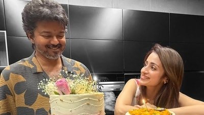 CM Vijay and Trisha CM Vijay and Trisha