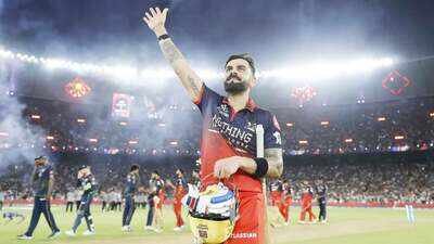 Virat Kohli (BCCI/IPL Photo) 'Virat Kohli will play for at least three-four more years': RCB CEO Rajesh Menon
