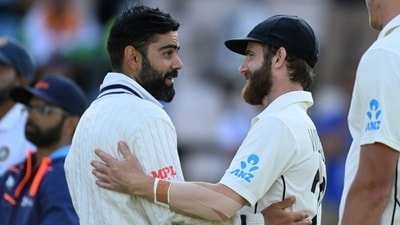 Both Virat Kohli and Kane Williamson called time on Test careers before reaching 10,000 runs (AFP)