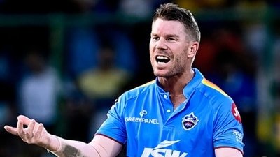 David Warner went unfiltered (AFP)