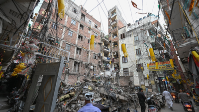 In south Delhi’s Hauz Rani, residents rely on themselves and their neighbours as fire fears linger after tragedy