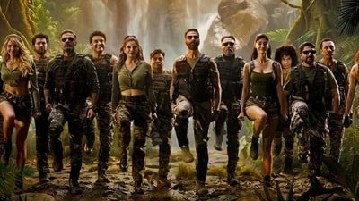 Welcome to the Jungle worldwide box office collection day 4: Akshay Kumar leads a large ensemble in this comedy.