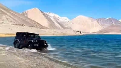 Thar off-roading in Pangong, Fortuner chasing gazelle in Changthang: 4 tourists fined Rs 50,000 each for 1st time in Ladakh