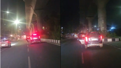 Woman's cries for help, speeding SUV trigger late-night chase in UP