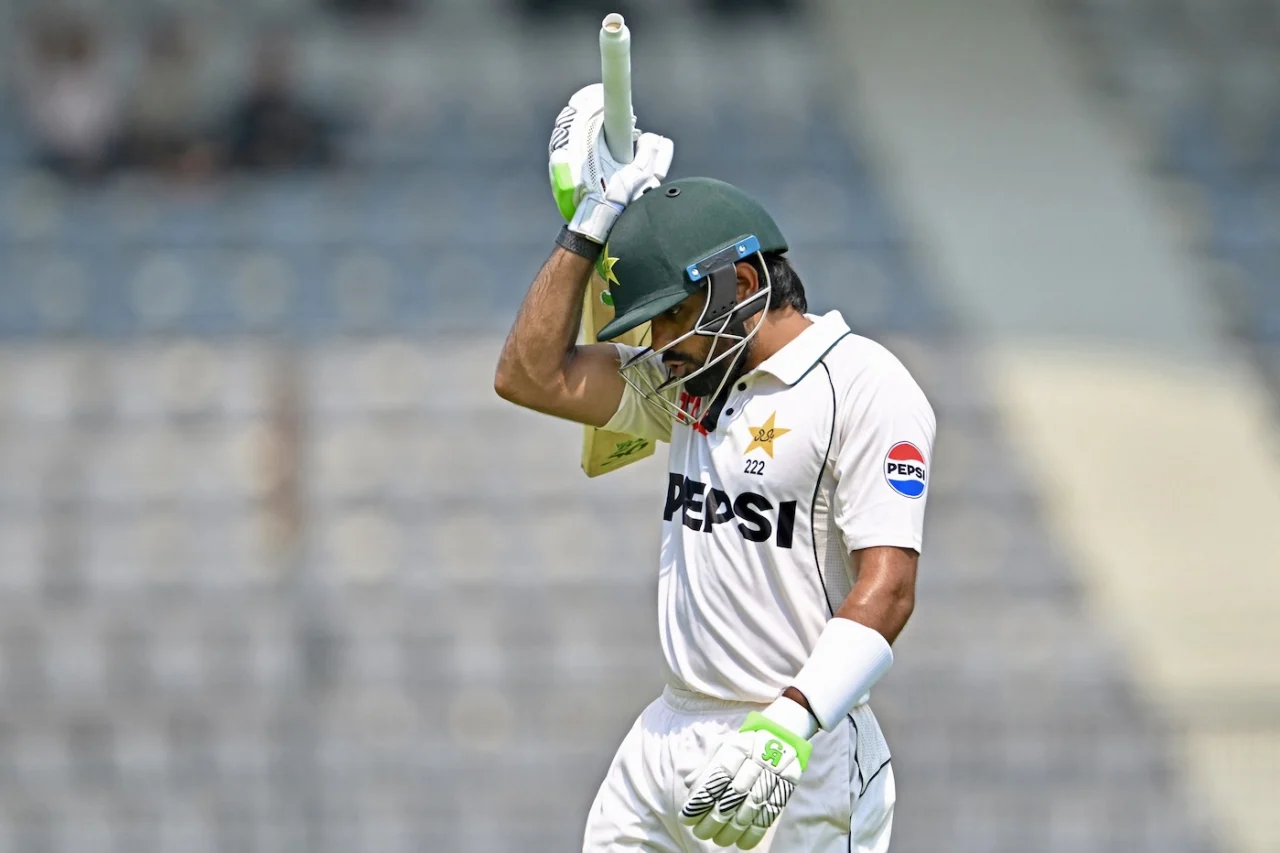 Babar Azam's wait for triple figures in Tests continues