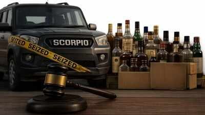 AI generated image Scorpio seized over 154 liquor bottles, but only 9 were tested: Why Chhattisgarh HC quashed confiscation