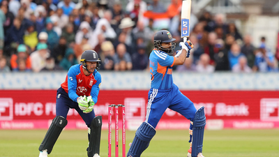 Shreyas Iyer completes 5000 international runs (Image: X) Shreyas Iyer completes 5,000 international runs during captain's knock against England
