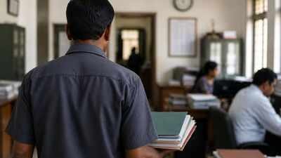AI generated image Fired for taking tea, biscuits from office: Jharkhand HC orders peon’s reinstatement