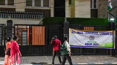 TMC draws battle lines after rival faction seizes party office (Image/PTI) 'Criminal trespassers': TMC vows court battle as rival faction captures party HQ