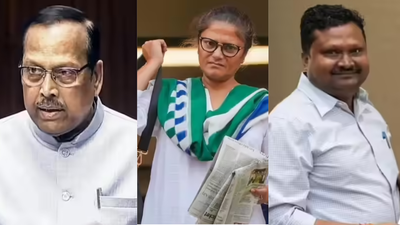 Sukhendu Sekhar Roy, Sushmita Dev, Prakash Chik Baraik (L-R) Hours after joining BJP, ex-TMC leaders named Rajya Sabha bypoll candidates
