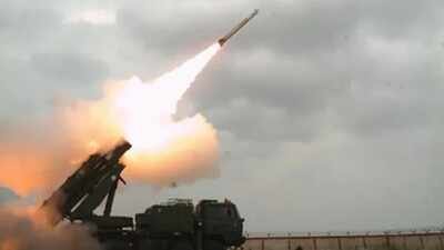 Pinaka rocket launcher. (image credit: DRDO) Pinaka to Suryastra: India's push for deeper, precise strikes without fighter jets