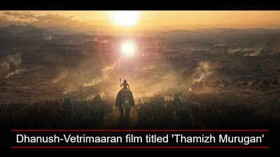 Dhanush's film with Vetri Maaran titled 'Thamizh Murugan'. Dhanush-Vetrimaaran film titled 'Thamizh Murugan'; Sai Abhyankkar to compose music