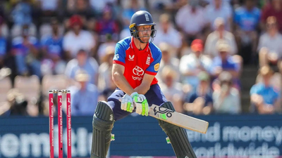 Jos Buttler (Image: ANI) Jos Buttler scores career-best 131, breaks nearly decade-long T20I record against India