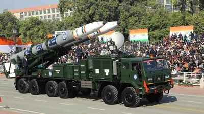 Pralay missile on Kartavya Path. Beyond the border: How India is building the firepower to strike targets 1,000km away