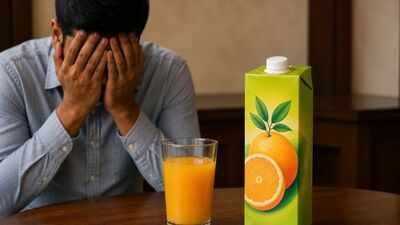 AI generated image Man's religious fast ruined after drinking fungus-contaminated juice; court orders Rs 70,000 compensation