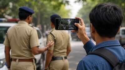 AI generated image used for representational purpose Can you legally record the police in India? Here's what the law says