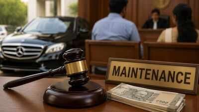 AI generated image Man driving Mercedes can't call Rs 20,000 maintenance for wife excessive: Karnataka HC