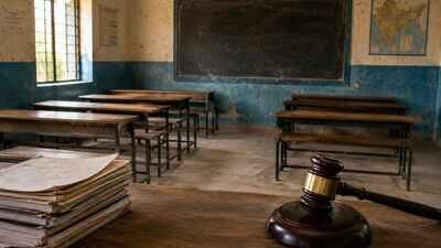 AI generated image used for representational purpose MP high court seeks state’s reply on 'teacherless' government schools