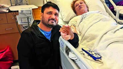 Pasha with an injured 85-yr-old Sydney mass shooting: Bondi's Indian hero gets Australian residency