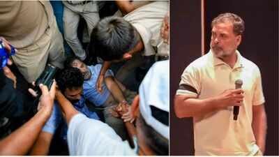 'Used to getting punched': Rahul Gandhi says he is 'ready to take many more' after detention during NEET protest