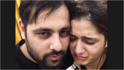 Teary-eyed Isha Rikhi rests on Badshah's shoulder in an unseen picture, ‘Every prayer is hope’