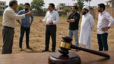 AI generated image Why did Gujarat HC order Muslim family to shift body buried on disputed land to community graveyard
