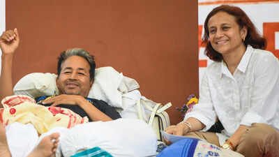 Activist Sonam Wangchuk's wife, Gitanjali Angmo extends support and gratitude to Gen Z 'Gen Z has shown what it means for India to be Vishwaguru': Sonam Wangchuk's wife after Pradhan's exit