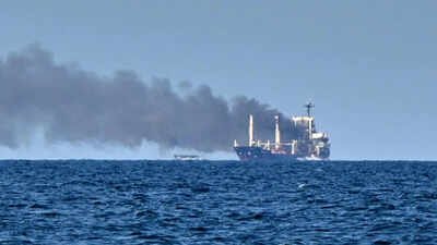 Black Sea In Flames; Russia's AI-Powered Drones Wreak Havoc On Ukrainian Ports, Cargo Ships
