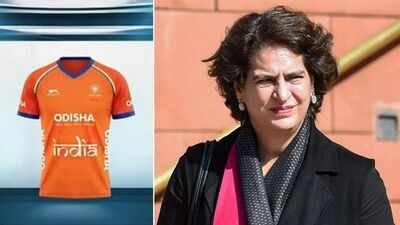 'May do same with Army': Opposition attacks BJP for India Hockey's saffron jersey