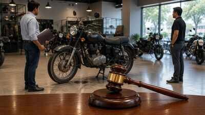 AI generated image used for representational purpose Brand-new Royal Enfield had defects on first ride, consumer court awards buyer over Rs 2.3 lakh