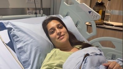 Dipika Kakar undergoes infusion amid cancer battle.