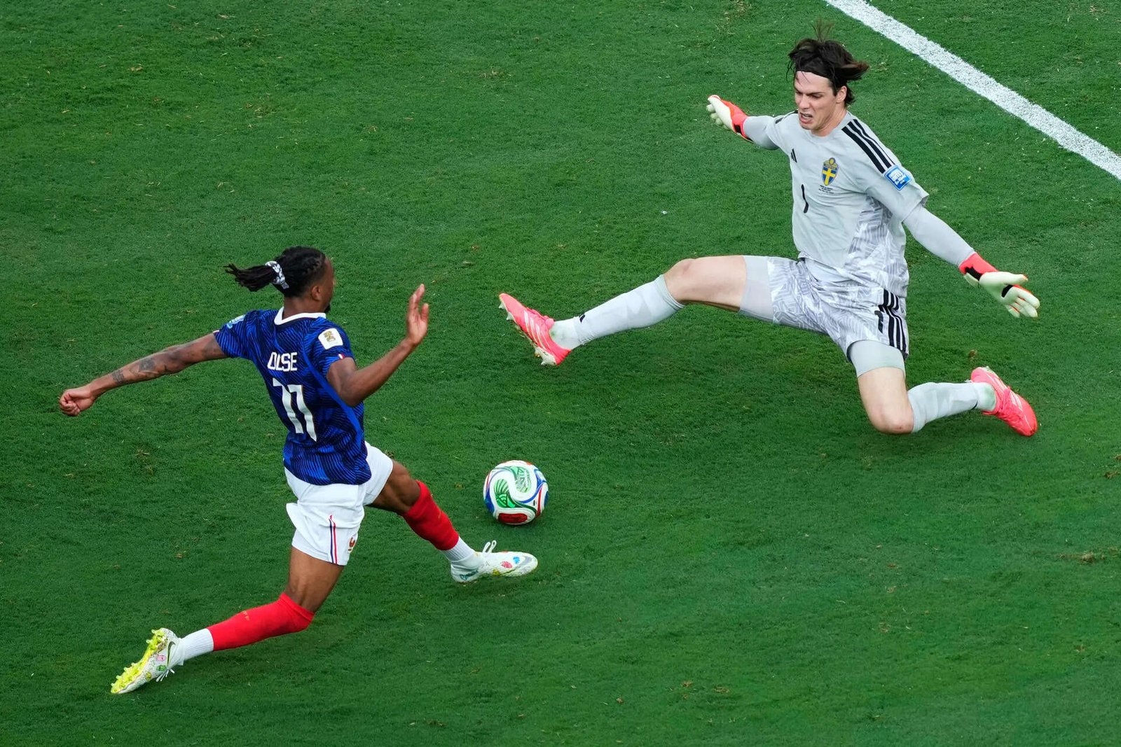 Sweden France WCup Soccer