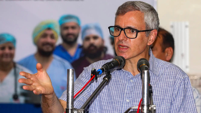 J&K CM Omar Abdullah (File photo) Omar Abdullah backs call for India-Pak talks, says even RSS favours dialogue