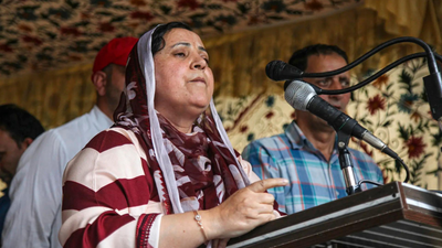 J&K education minister Sakina Itoo Child slams J&K education minister in video, sparks outcry