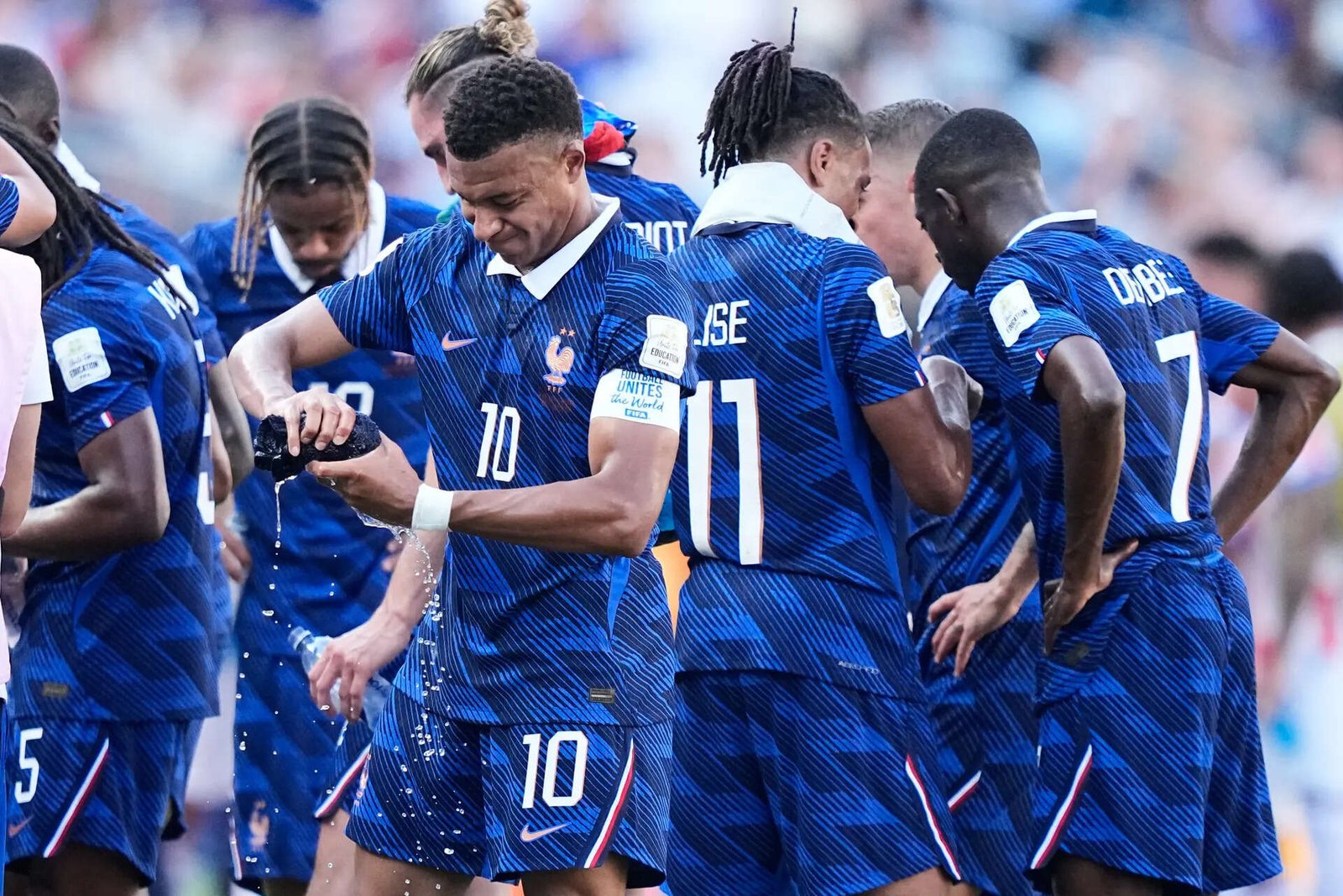 Paraguay France WCup Soccer