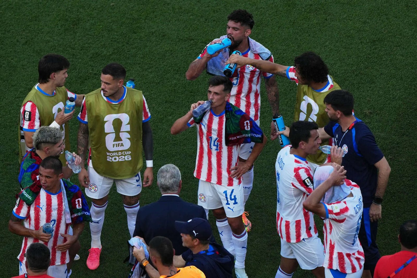 Paraguay France WCup Soccer