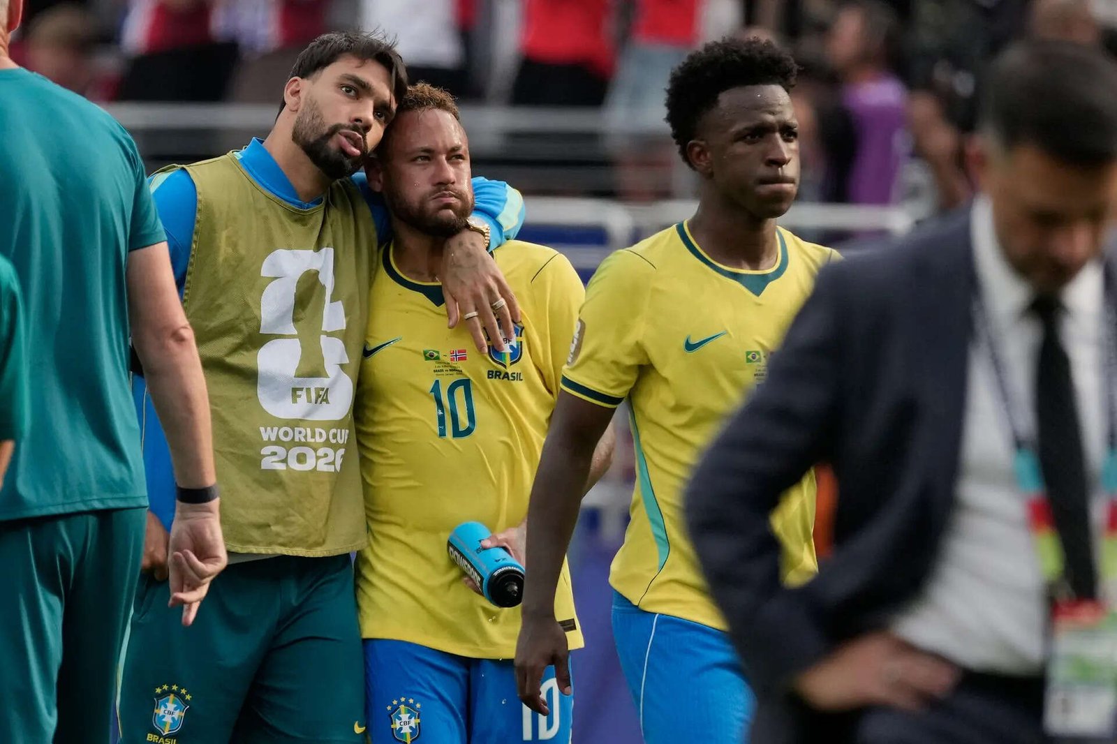 Neymar says after World Cup elimination he is done playing for Brazil