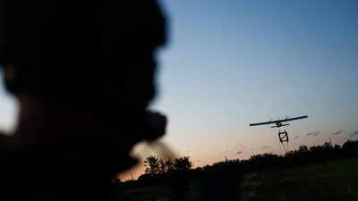File photo: A serviceman with Ukraine’s K-2 brigade launches a midrange drone toward Russian positions (Picture credit: AP) Ukraine launches 400+ drones at Moscow after deadly Russian strikes ahead of Nato summit