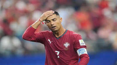 Portugal's Cristiano Ronaldo (AP Photo) Cristiano Ronaldo's World Cup ends with painful knockout record: Just one goal in 10 matches