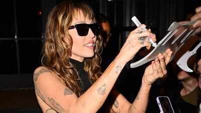 Quote of the day by Miley Cyrus: “Legends get scared too. I’m scared right now. But the difference is we do it anyway, and all of you can do that every single day. It’s legendary to be afraid and do it anyway. There is no such thing as failure when you try. That’s the only way you lose. The way to win is to try.”(Image Credits: Instagram) Quote of the day by Miley Cyrus: 'It’s legendary to be afraid and do it anyway…,' when ‘Flowers’ singer opened up about legends feeling afraid and courageous attempts