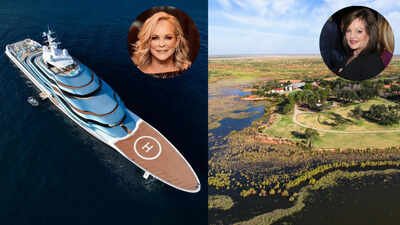 One Walmart heiress rules the sea aboard a $300 million megayacht, while her billionaire older sister commands a Texas ranch 13 times the land area of Washington, D.C., where helicopters herd cattle and private roads disappear into the horizon. One Walmart heiress owns a $300 million superyacht, while her billionaire sister owns a Texas ranch 13 times the size of Washington DC, where helicopters herd cattle
