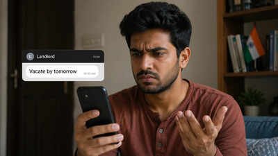 AI-generated image WhatsApp, SMS or email: Can your landlord legally evict you through a text?