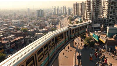 AI-generated image How Mumbai's expanding Metro network is changing homebuyer preferences