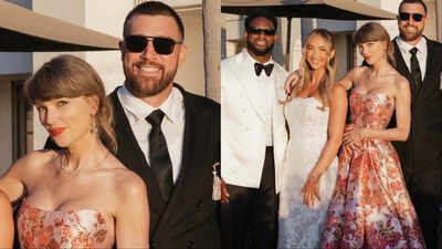 (Image via X: Taylor Swift, Travis Kelce, JuJu Smith-Schuster, Laura Kruk) Travis Kelce’s wife Taylor Swift called out by cybercitizen: “not sharing a picture of your wedding dress for privacy is performative" Travis Kelce’s wife Taylor Swift called out by cybercitizen: “not sharing a picture of your wedding dress for privacy is performative”