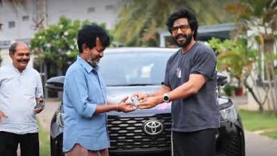Vishnu Vishal pens emotional note after gifting SUV to ‘Gatta Kusthi 2’ director Chella Ayyavu: 'You have been with me through every high and low'
