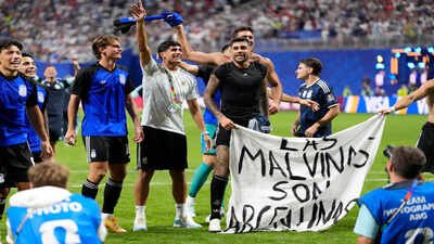 White House sends clear message after calls for FIFA to punish Argentina players over Falklands banner
